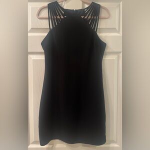 Mini Black Sheath Dress